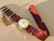 Skórzany pasek do zegarka NATO 18, 20, 22 N-4 2 kolory (1)