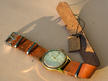 Skórzany pasek do zegarka NATO 18, 20, 22 N-4 2 kolory (2)